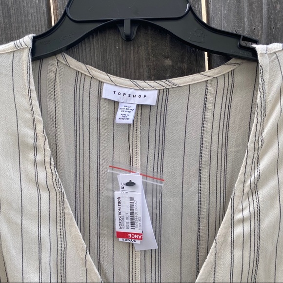 Topshop button front romper - Picture 3 of 5